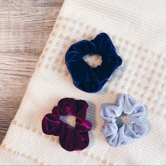 Accessories - Velvet Scrunchies